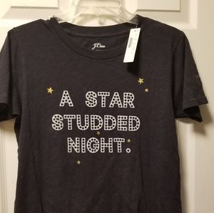 Brand new j.crew tshirt, navy